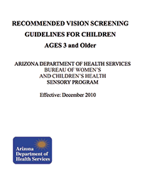 Vision Screening Guidelines for Children Ages 3 and Older